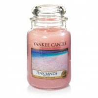 Аромасвеча Yankee Candle в стеклянной банке большая, Розовые пески
