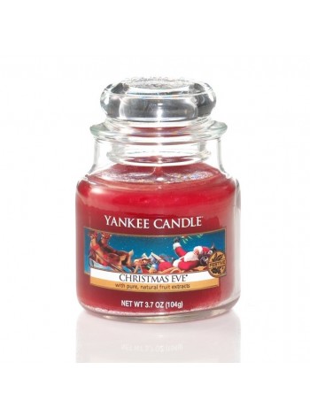 Аромасвеча Yankee Candle в стеклянной банке малая, Канун рождества