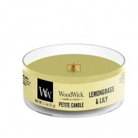 Аромасвеча мини Wood Wick, Лемонграсс и лилия