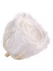 Белая роза в стеклянной колбе стандарт 32