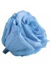 Голубая роза в стеклянной колбе стандарт 32