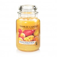 Аромасвеча Yankee Candle в стеклянной банке большая, Соус из манго и персика